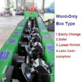 YIBO Cold Formed Steel Machine CZ Purlin Roll formando a máquina